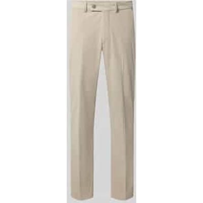 straight fit broek in cord-look