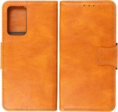 Bestcases Portemonnee Telefoonhoesje - Pasjeshouder Hoesje voor Samsung Galaxy A72 / A72 5G - Bruin