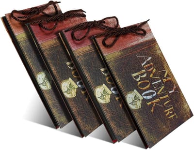 Avonturen Boek - Scrapbook Album - Herinneringen Maken - Verstelbare Pagina's - A Formaat - Zwart