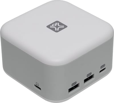 XtremeMac XWH-XCP-03 laptop dock/port replicator USB hub - 6 - USB 3.0 - Wit