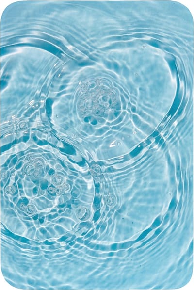 Badmat 60x90 cm - Antislip - Water - Blauw - bubbels - Badmatten voor badkamer - Badkamermat - Douchemat - Badkamer mat