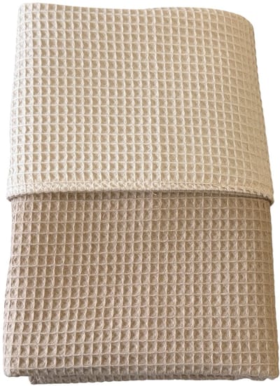 baby deken kinderwagen deken wieg deken zand ecru beige 60 x 90 cm