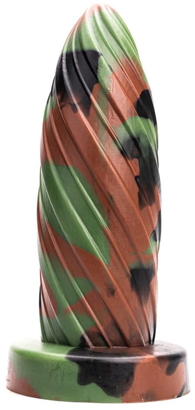 Kiotos Revolt - Dildo Fantasie - Army Green - Nr. 28 - 25 x 8 cm