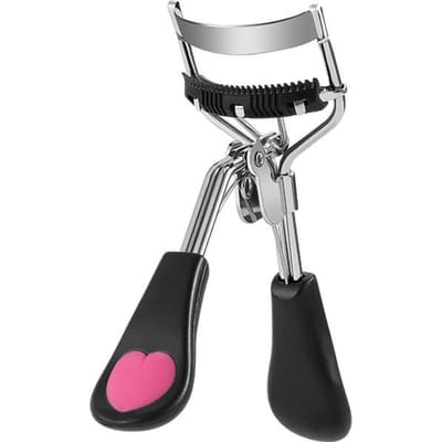 Wimperkruller met Kam Wimper Make-up Tool Voor Dramatisch Gekrulde Wimpers, Thuisgebruik, Reis Draagbaar, Meisjescadeau zwart