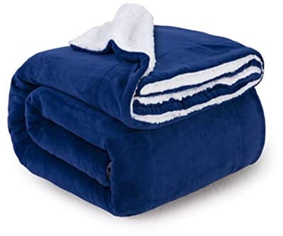 Zachte Sherpa Fleece Deken 150x200cm – Warm en Knuffelbaar voor Sofa en Bed