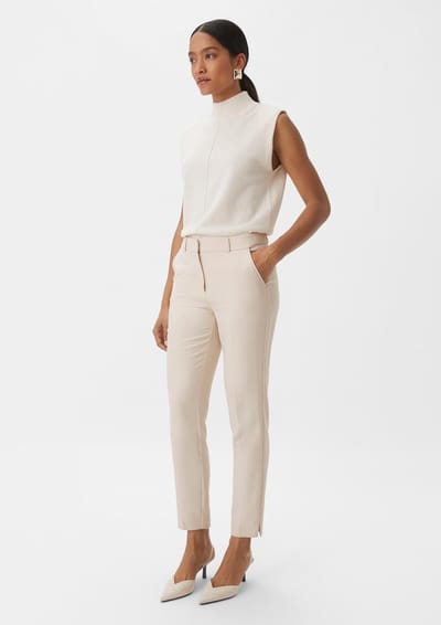 Black Label Women-Broek--8102 BROWN-Maat 44
