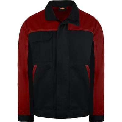 Dickies Tweekleurig Heren Zwart/Rood Everyday Jacket