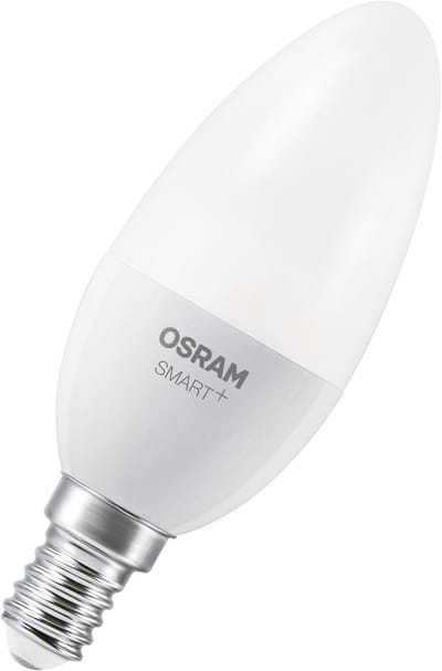 Osram Smart E14 LED Lamp | 4.9W 2700K/6500K 220V/240V 827/865 470Lm | 240° Ø39mm Dimbaar