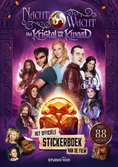Nachtwacht - Stickerboek - Stickerboek film - Het kristal van het kwaad