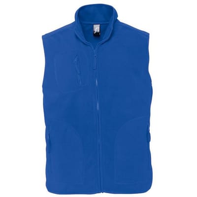 SOLS Volwassen uniseks fleece vest van Noorwegen (Koningsblauw)