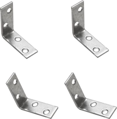 TQ4U stoelhoek | 40 x 40 mm | 15 mm breed | 2 mm dik | verzinkt | 4 STUKS