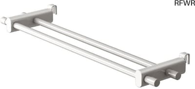 RFWR® Ruimtebesparende Handdoekhouder voor Radiator - Eenvoudige Installatie, 50 cm