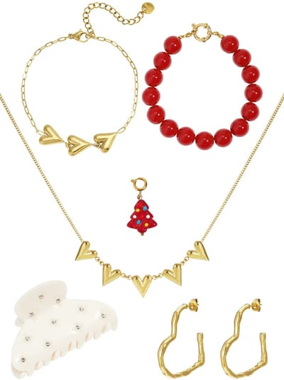 Kerst adventskalenders - roestvrij staal Kerstmis - Cadeau - Kerst - Aftellen - Christmas - Countdown - Gold