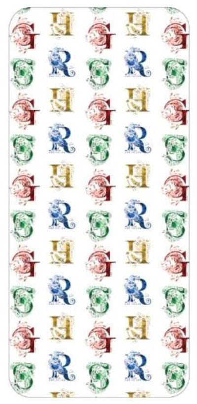 Harry Potter Initialen Hoeslaken 90x200 cm