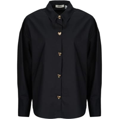 ONLY - ONLKIRI BUTTON DETAIL LS SHIRT FR WVN - Meisjes - Blouses