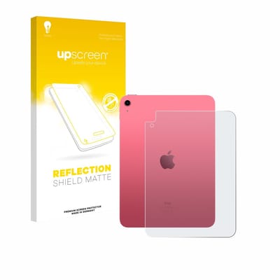 upscreen - Screenprotector voor Apple iPad A16 11" WiFi 2025 (Achterkant, 11. Gen.) - Folie Beschermfolie anti glare matte