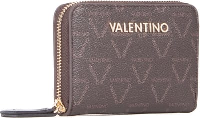 VALENTINO Portemonnee Lady Re Zip Around Wallet Moro / Nero Donkerbruin