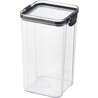 Voedselbewaarcontainer Mini Lunchbox Draagbare Afsluitbare Bewaarbox Transparant voor Kantoor white