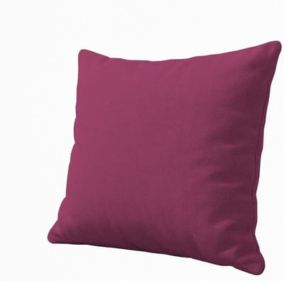 Rotan meubelkussen - Tuinkussen rugleuning - Terras ontspanning - Verwijderbare hoes - 60x40 cm - Violet