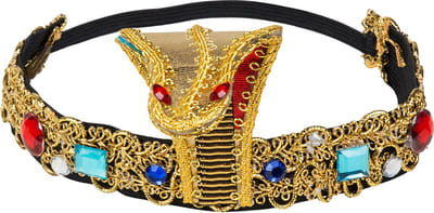 Boland - Hoofdband Nile queen - Één maat - Volwassenen - Vrouwen - Egypte