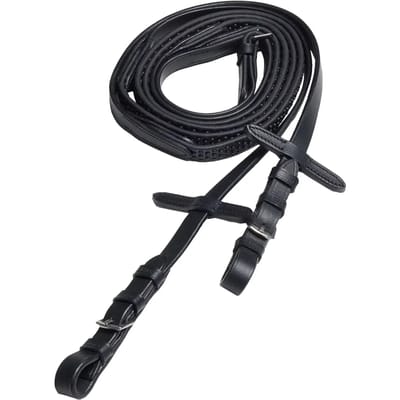 Biothane teugels voor paarden Kieffer Mellow Grip with chrome buckles