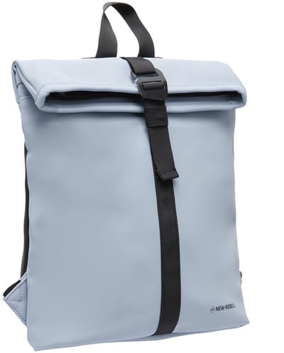 New Rebels Mart Waterafstotende  Rolltop Rugzak - Medium - Licht Blauw