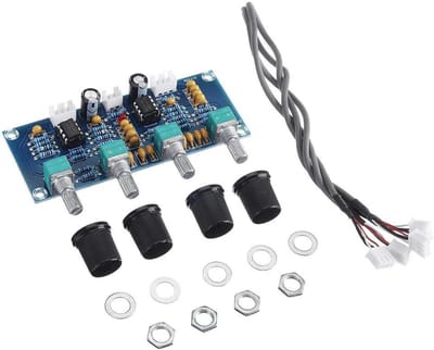 Voorversterker Tone Control Module met Volumeregeling NE5532