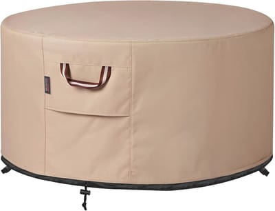 Ronde Vuurkorf Cover - 40 Inch 42 Inch 44 Inch Heavy Duty Scheurbestendig en Waterdicht