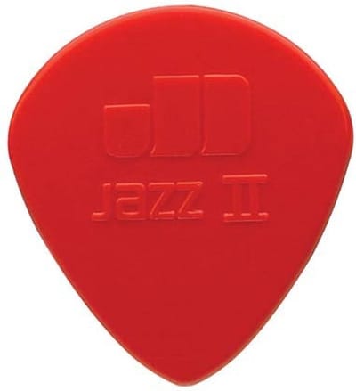 Dunlop 47-R-2N Nylon Plectrums Rood Medium Scherp Punt 1,18 Mm Dikte 24-Pack Voor Elektrische Gitaar