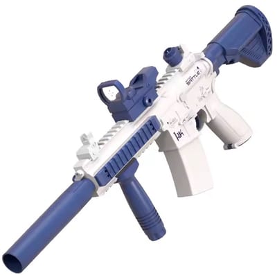 ASTRAVON Elektrisch Waterpistool - 2026 MODEL - Automatisch Waterpistool - Waterpistool - Zomer Speelgoed - Watergevecht - Oplaadbaar - Blauw - Kinderplezier - Waterpret - Strand speelgoed - Tuinspeelgoed - Elektrisch speelgoed - Waterbattle