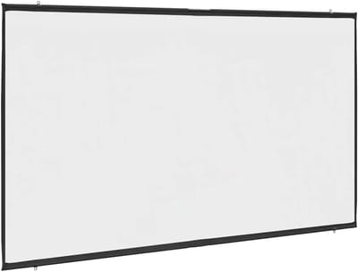 Projectiescherm Wandhangend - Thuisbioscoop Scherm - Films Presentaties - Gelijkmatige Lichtspreiding - 120 Inch 16:9 - Mat Wit