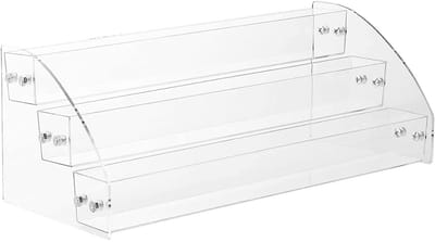 Nagellak Show Holder,Acrylic Clear 3 Tiers Sunglass Polish Display Rack Stand Holder voor Cosmetic en Sunglass Holder Organizer