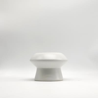 Minimalistische Keramische Vaas Bloemstuk Modern Creatief Huisdecor Restaurant Droogbloemstuk Decoratieve Ornamenten white