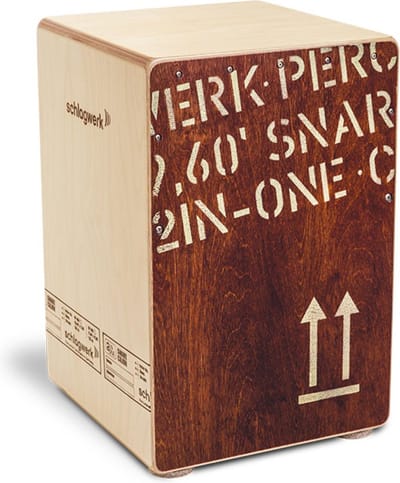 Schlagwerk "2inOne" Cajon CP403RED, medium, Red Edition - Cajon
