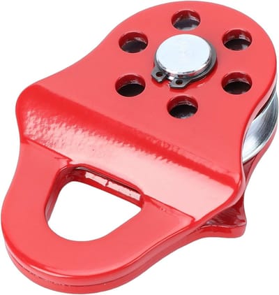 Recovery Winch Pulley Block met 3 Ton Capaciteit, Stevige Trekpulley voor Offroad, Truck, Tractor en ATV Accessoire