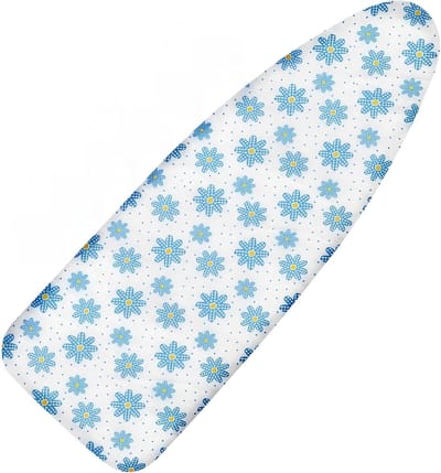 brede strijkplankhoes en kussenvervanging met schroei- en vlekbestendige dikke vulling en elastische rand 45,7 cm x 124,5 cm strijkplankhoezen 4 bevestigingsmiddelen en 1 beschermende