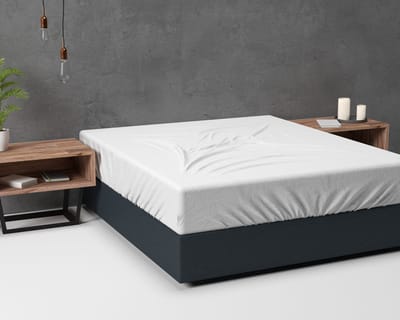 Sleeptime Flanel Hoeslaken Basic - 140x200 - Wit