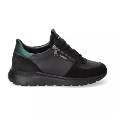 Mephisto Mobils Ryma - dames sneaker - Zwart - maat 36 (EU) 3.5 (UK)