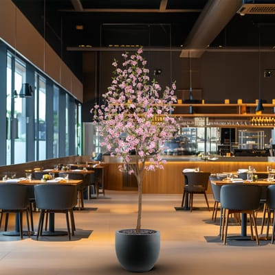 Bloesem Kunstboom 260cm roze