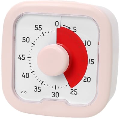 Timerwekker, een hulpmiddel voor zelfdiscipline bij basisschoolleerlingen, speciaal ontworpen voor het leren van kinderen, visuele timer, tijdmanager