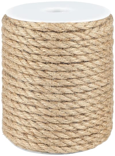 Dailygoody - Jute touw - Natuurlijk jute - Sterk en duurzaam - 20 meter - Ideaal voor cadeauverpakking - Biologisch afbreekbaar - Geschikt voor k