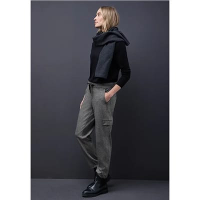 Cargo gemêleerde broek