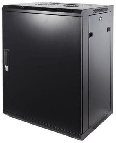 DSIT 15U wandkast met metalen deur 600x600x770mm (BxDxH) - serverbehuizing - serverrack - serverkast - 19 inch