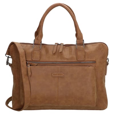 Enrico Benetti Nouméa 66474 Laptoptas handtas met 14 inch laptopvak - Camel
