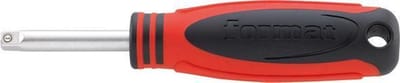 "Vierkant-sleutelgreep 2-componentengreep CV-staal 1/4"", 145mm FORMAT"