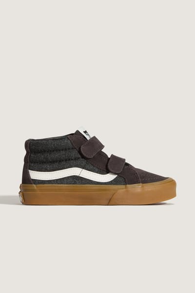 Vans Youth Unisex Sk8-mid Reissue V Denim Black Maat: 31 | Schoenen Outlet | Unisex | Zwart