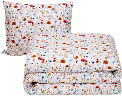Moodit Dekbedovertrek Odil Anette Bloom Paradise - 140 x 200/220 + 60 x 70 cm - Multi - Katoen