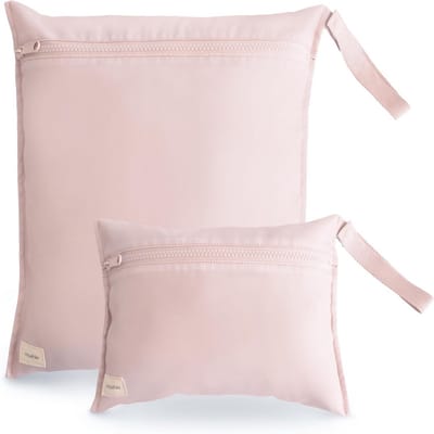 Set van 2 Waterbestendige Luiertas Organizers – Herbruikbare Lui's en Natte Kleding Opbergtas