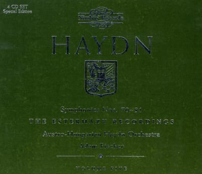 Austro-Hungarian Haydn Orchestra, Ádám Fischer - Haydn: Symphonies Nos. 70-81 - The Esterházy Recordings - Volume Five (4 CD)