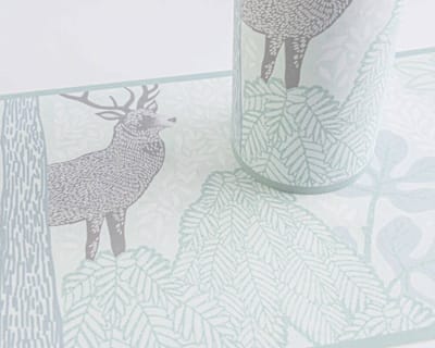 BETOVEREND BOS BEHANGRAND | Bosdieren - Groen Wit Bruin - A.S. Création Lilly & Luis